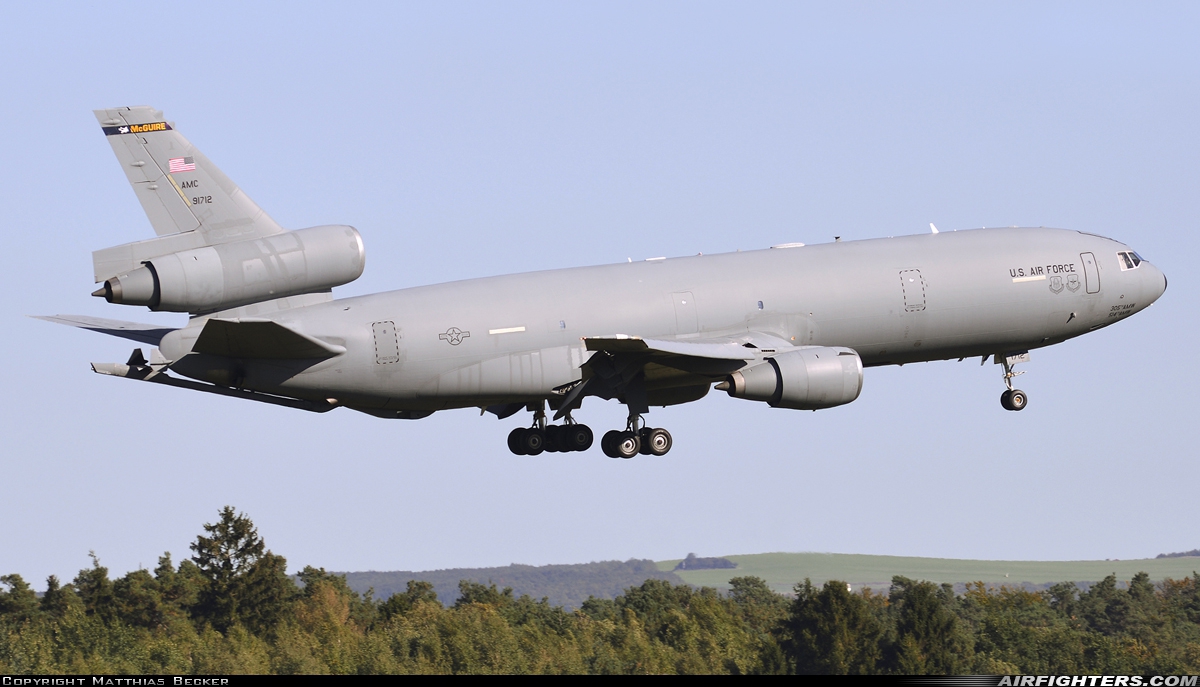 USA - Air Force McDonnell Douglas KC-10A Extender (DC-10-30CF) 79-1712 at Ramstein (- Landstuhl) (RMS / ETAR), Germany