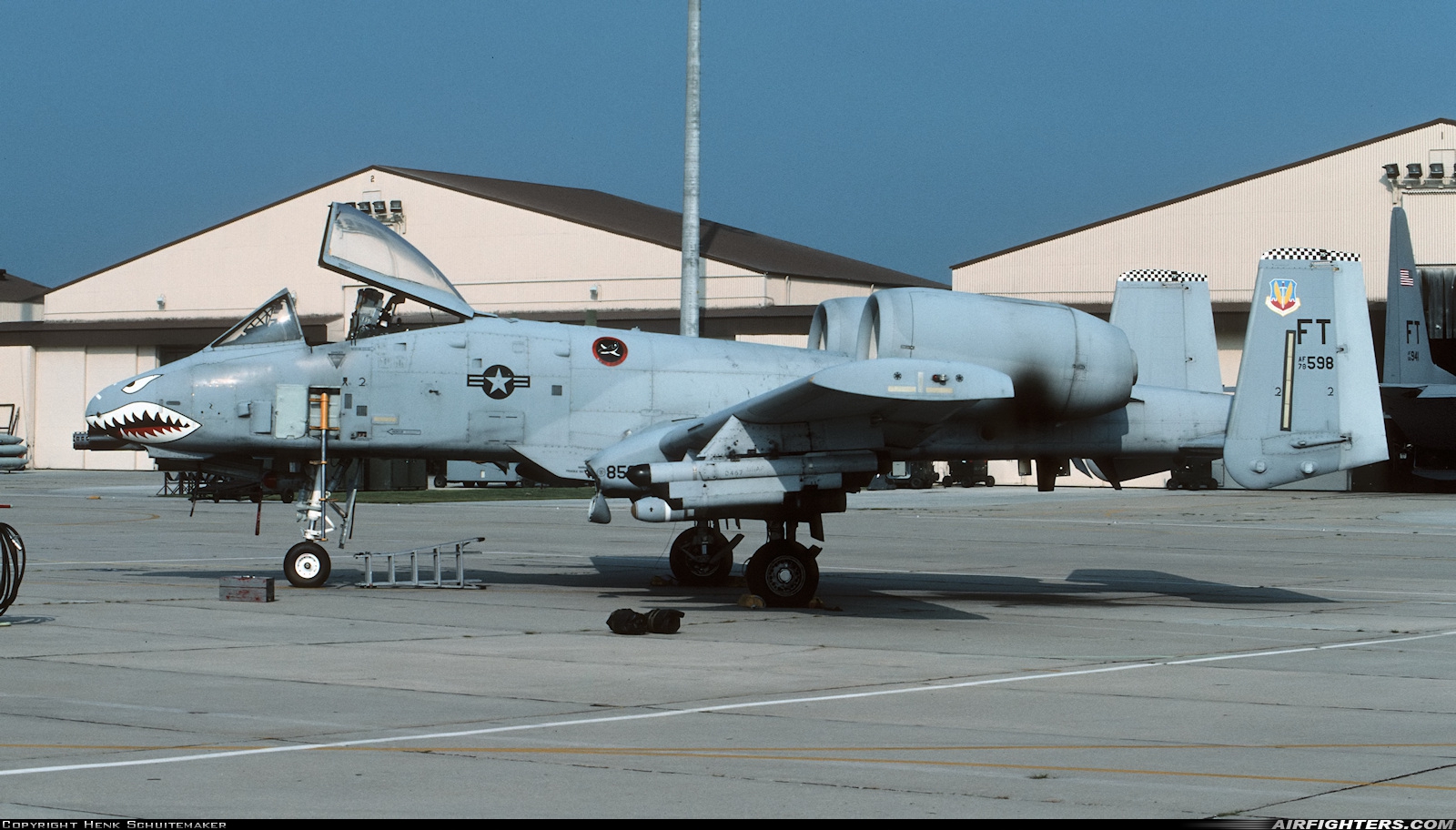 USA - Air Force Fairchild A-10A Thunderbolt II 78-0598 at Fayetteville - Pope Air Force Base (POB / KPOB), USA