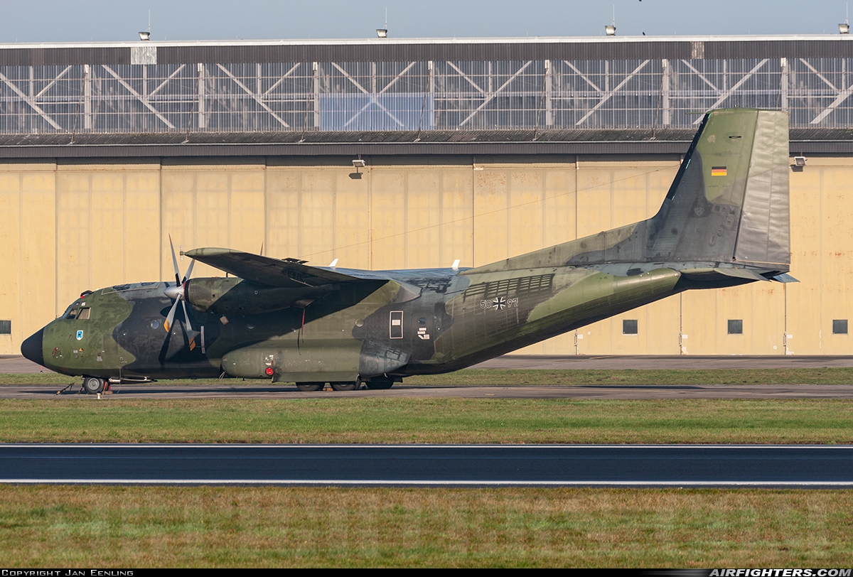 Germany - Air Force Transport Allianz C-160D 50+97 at Hohn (ETNH), Germany