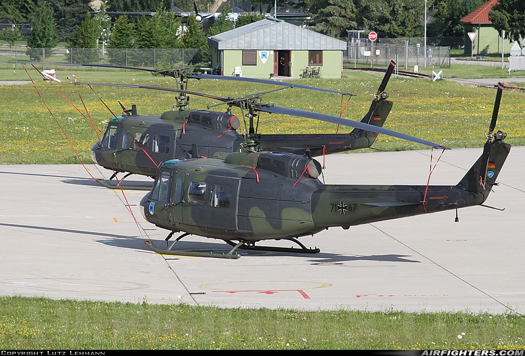 Germany - Air Force Bell UH-1D Iroquois (205) 71+47 at Landsberg-Penzing (ETSA), Germany