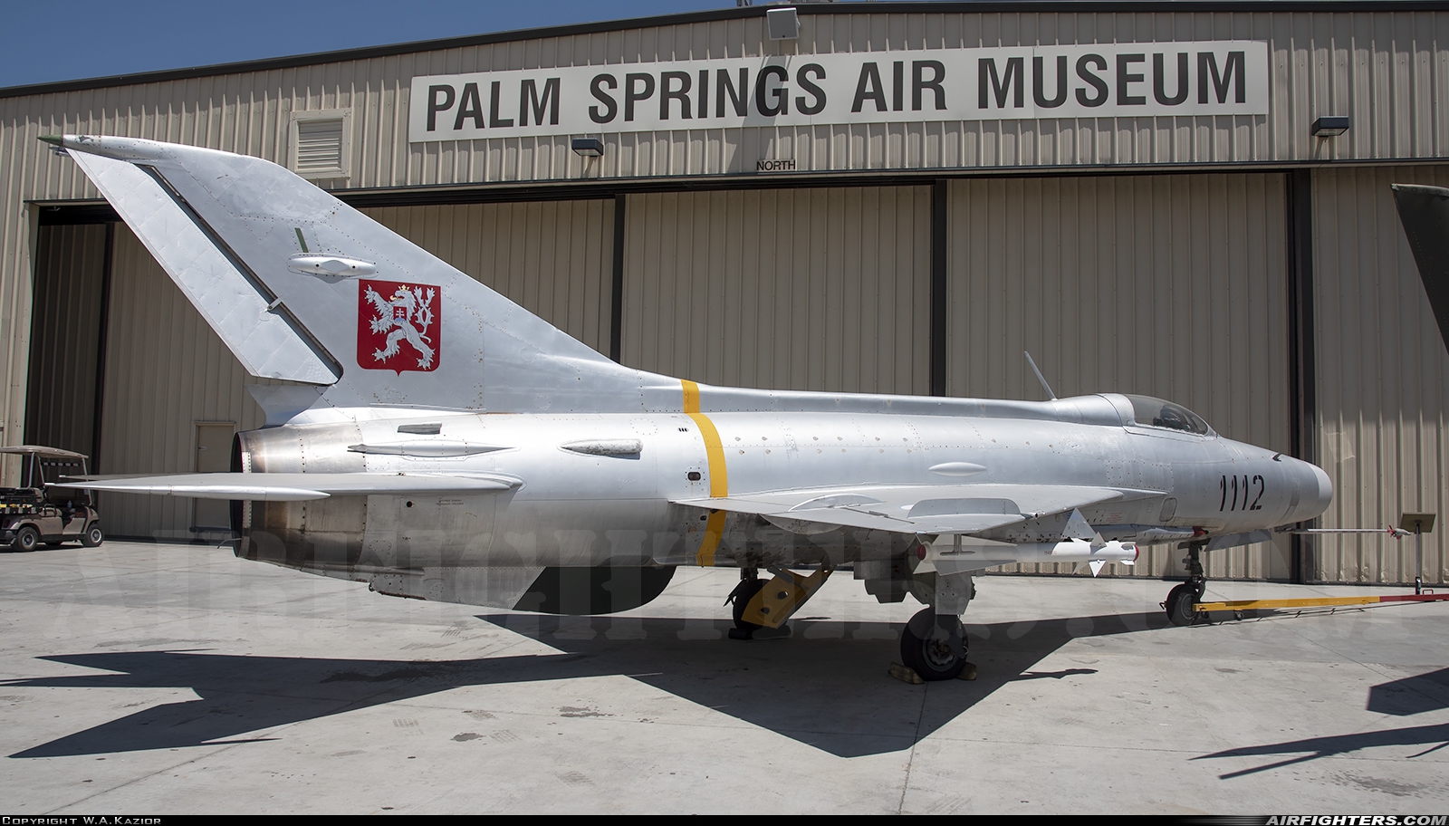 Private - Palm Springs Air Museum Mikoyan-Gurevich MiG-21F-13 1112 at Palm Springs / Thermal - Jacqueline Cochran Regional Airport (TRM), USA