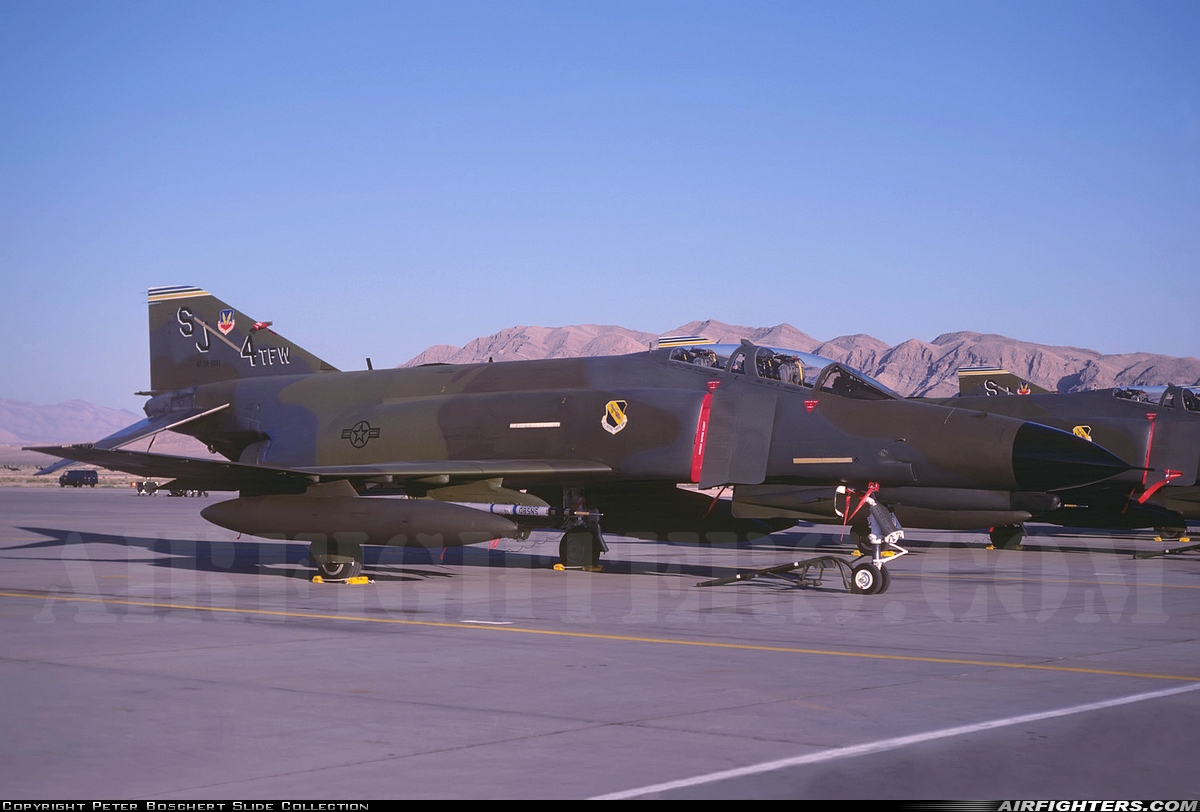 USA - Air Force McDonnell Douglas F-4E Phantom II 74-1061 at Las Vegas - Nellis AFB (LSV / KLSV), USA