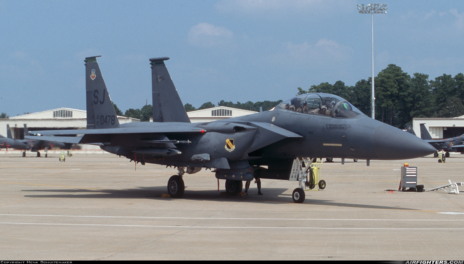 USA - Air Force McDonnell Douglas F-15E Strike Eagle 89-0478 at Goldsboro - Seymour Johnson AFB (GSB / KGSB), USA