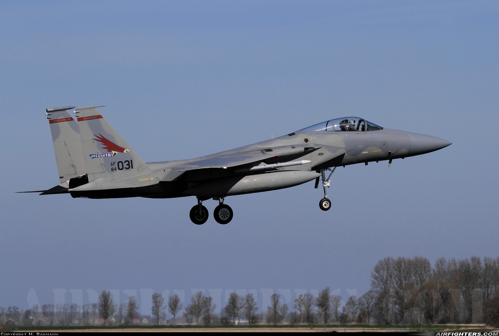 USA - Air Force McDonnell Douglas F-15C Eagle 84-0031 at Leeuwarden (LWR / EHLW), Netherlands