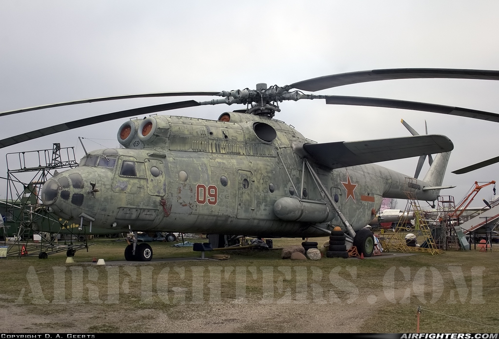 Russia - Air Force Mil Mi-6 Hook A  at Riga - Int. (Skulte) (RIX / EVRA), Latvia