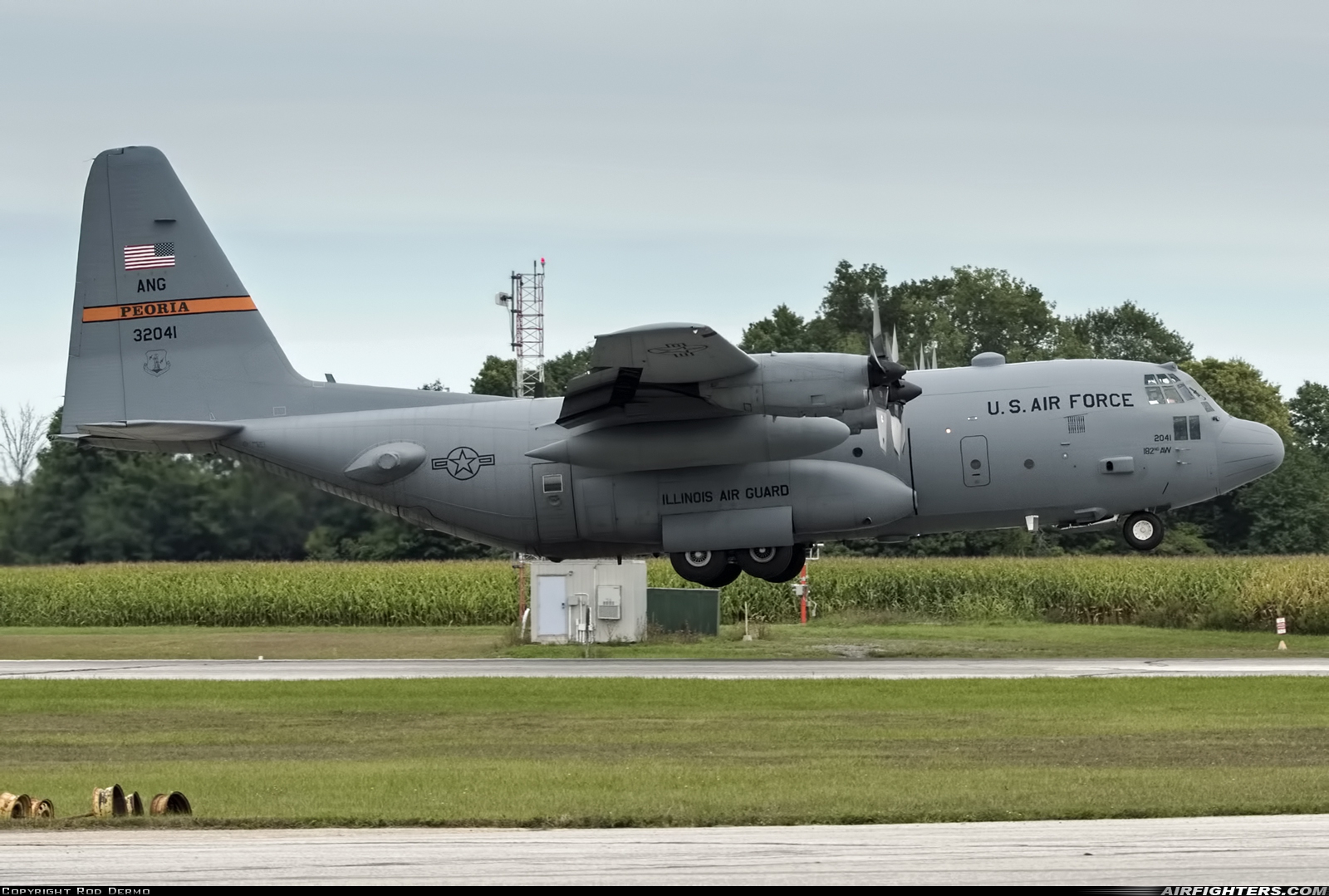 USA - Air Force Lockheed C-130H Hercules (L-382) 93-2041 at London (YXU / CYXU), Canada