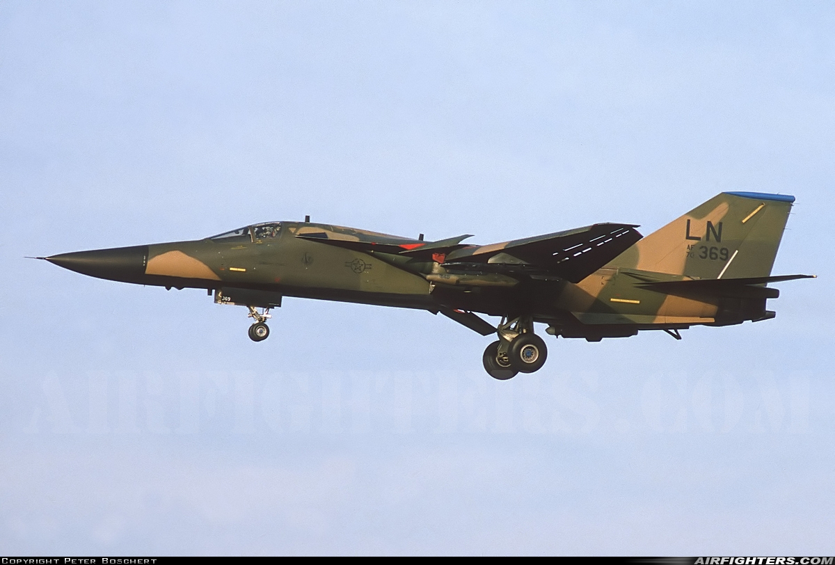 USA - Air Force General Dynamics F-111F Aardvark 70-2369 at Lakenheath (LKZ / EGUL), UK