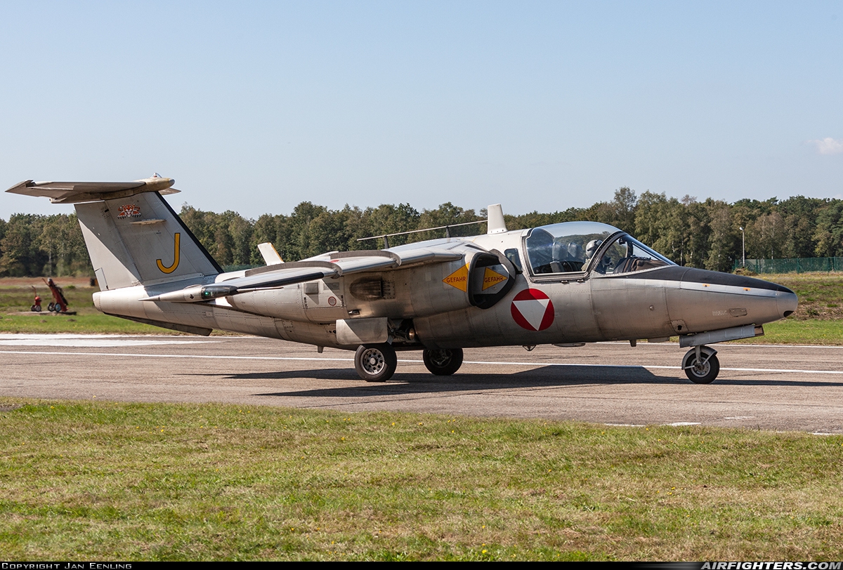 Austria - Air Force Saab 105Oe 1110 at Kleine Brogel (EBBL), Belgium