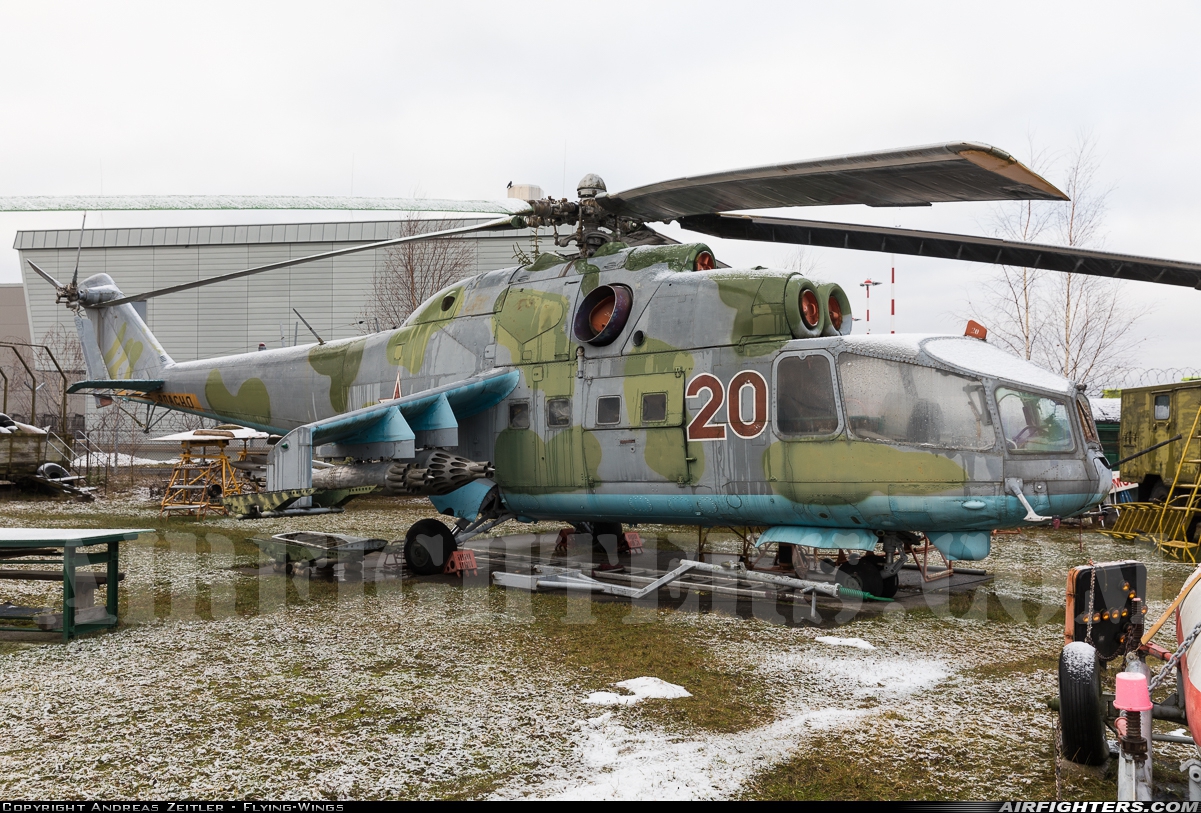 Russia - Air Force Mil Mi-24A  at Riga - Int. (Skulte) (RIX / EVRA), Latvia