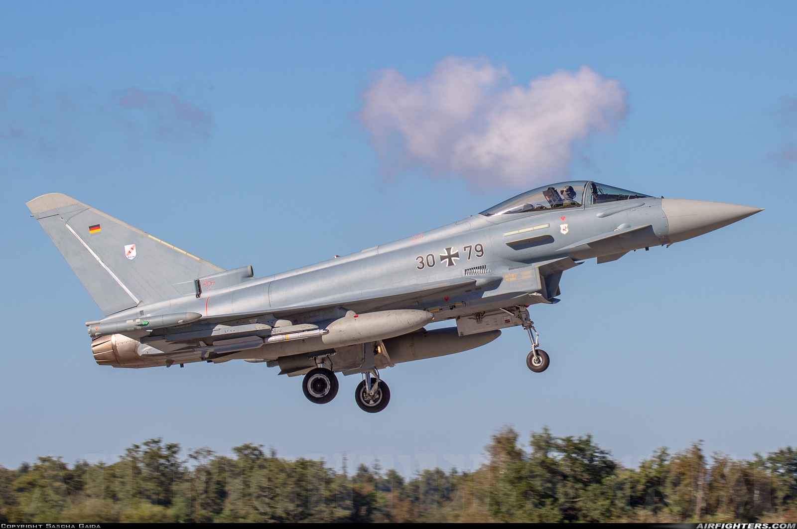 Germany - Air Force Eurofighter EF-2000 Typhoon S 30+79 at Wittmundhafen (Wittmund) (ETNT), Germany