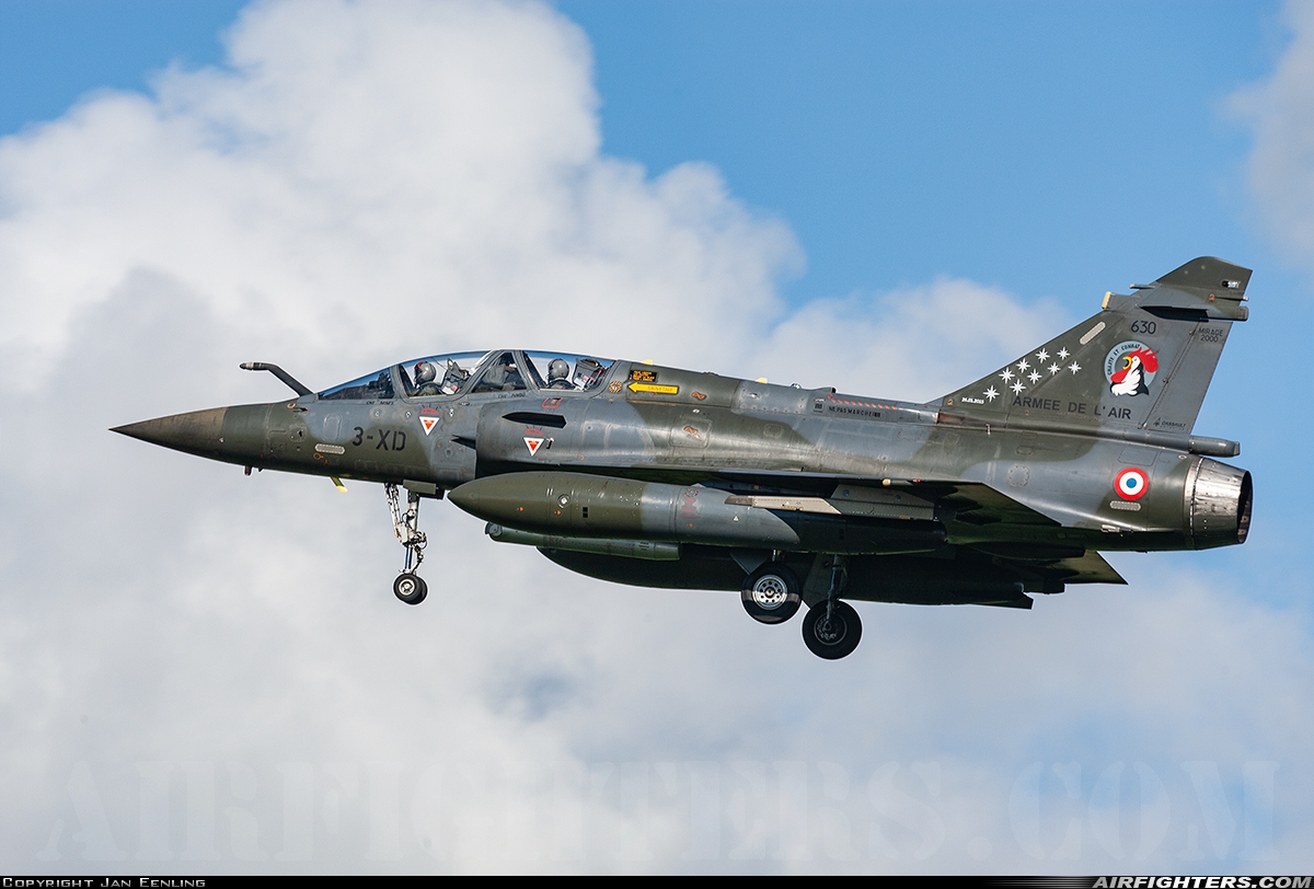 France - Air Force Dassault Mirage 2000D 630 at Leeuwarden (LWR / EHLW), Netherlands