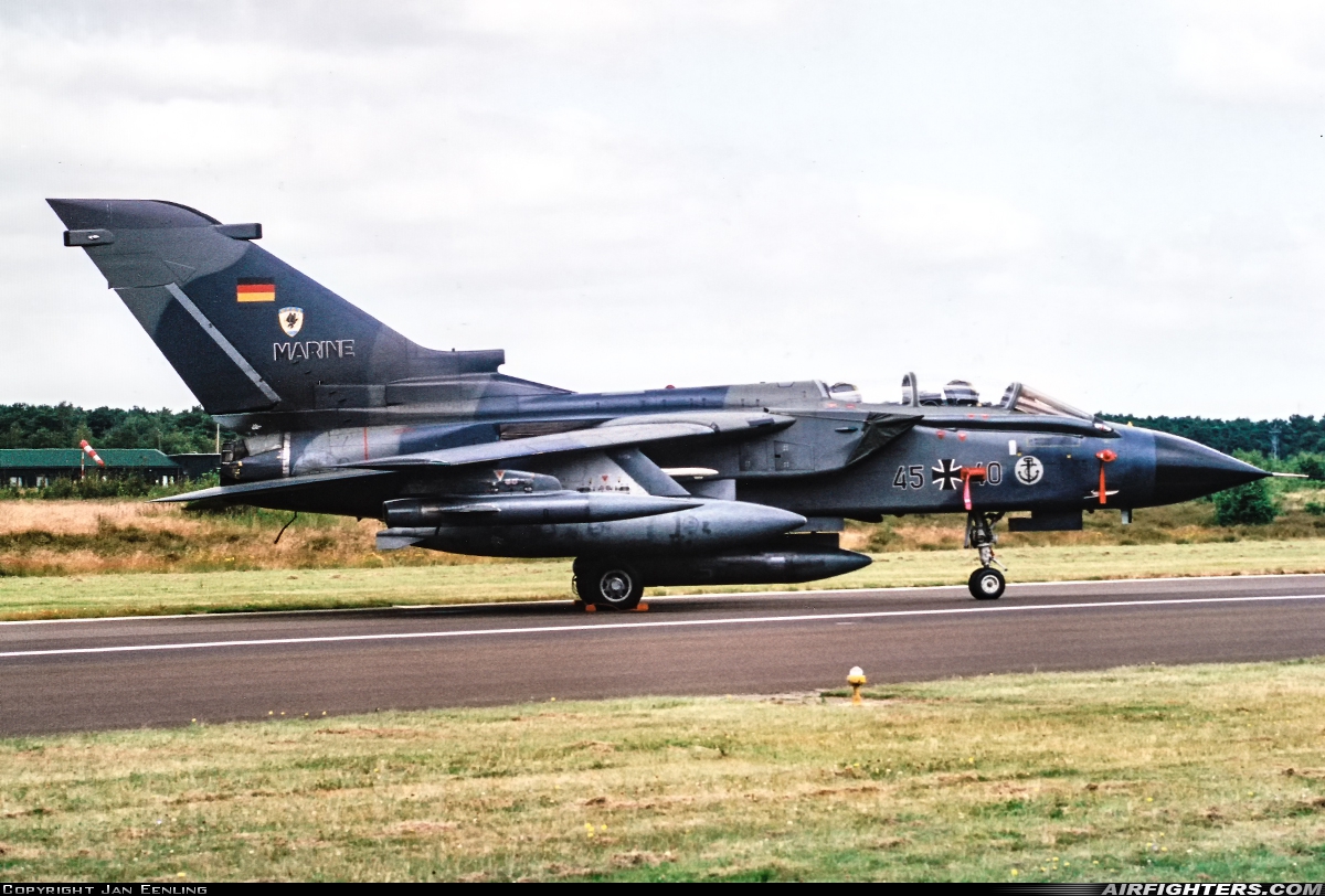 Germany - Navy Panavia Tornado IDS 45+40 at Kleine Brogel (EBBL), Belgium