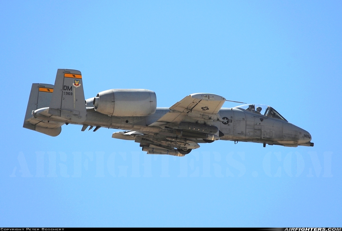 USA - Air Force Fairchild A-10C Thunderbolt II 81-0969 at Tucson - Davis-Monthan AFB (DMA / KDMA), USA