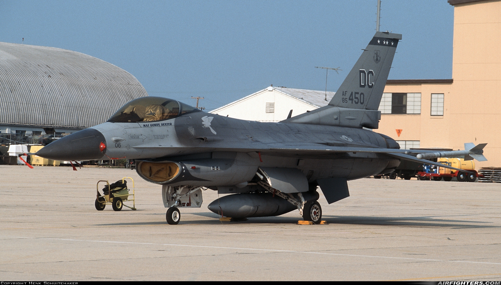 USA - Air Force General Dynamics F-16C Fighting Falcon 85-1450 at Camp Springs - Andrews AFB (Washington NAF) (ADW / NSF / KADW), USA
