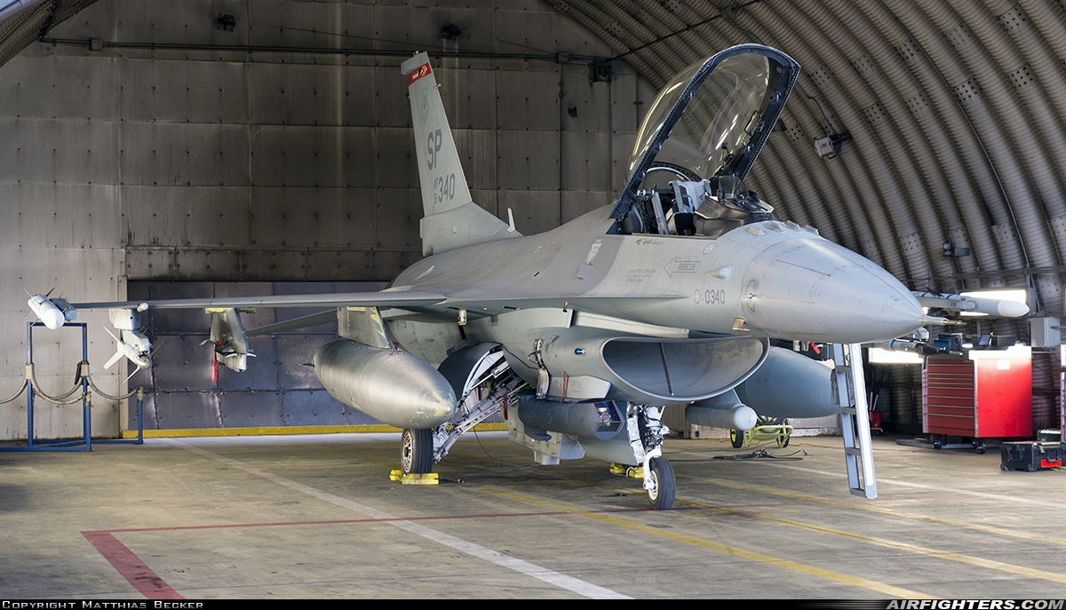 USA - Air Force General Dynamics F-16C Fighting Falcon 91-0340 at Spangdahlem (SPM / ETAD), Germany