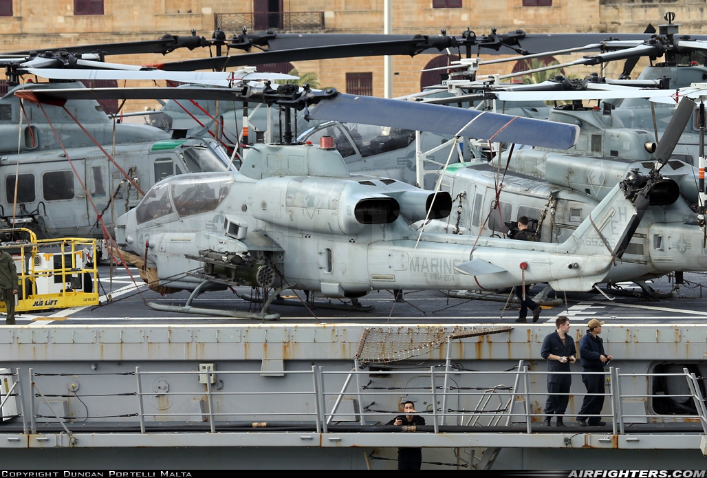 USA - Marines Bell AH-1W Super Cobra (209) 165365 at Off-Airport - Valetta Grand Harbour, Malta