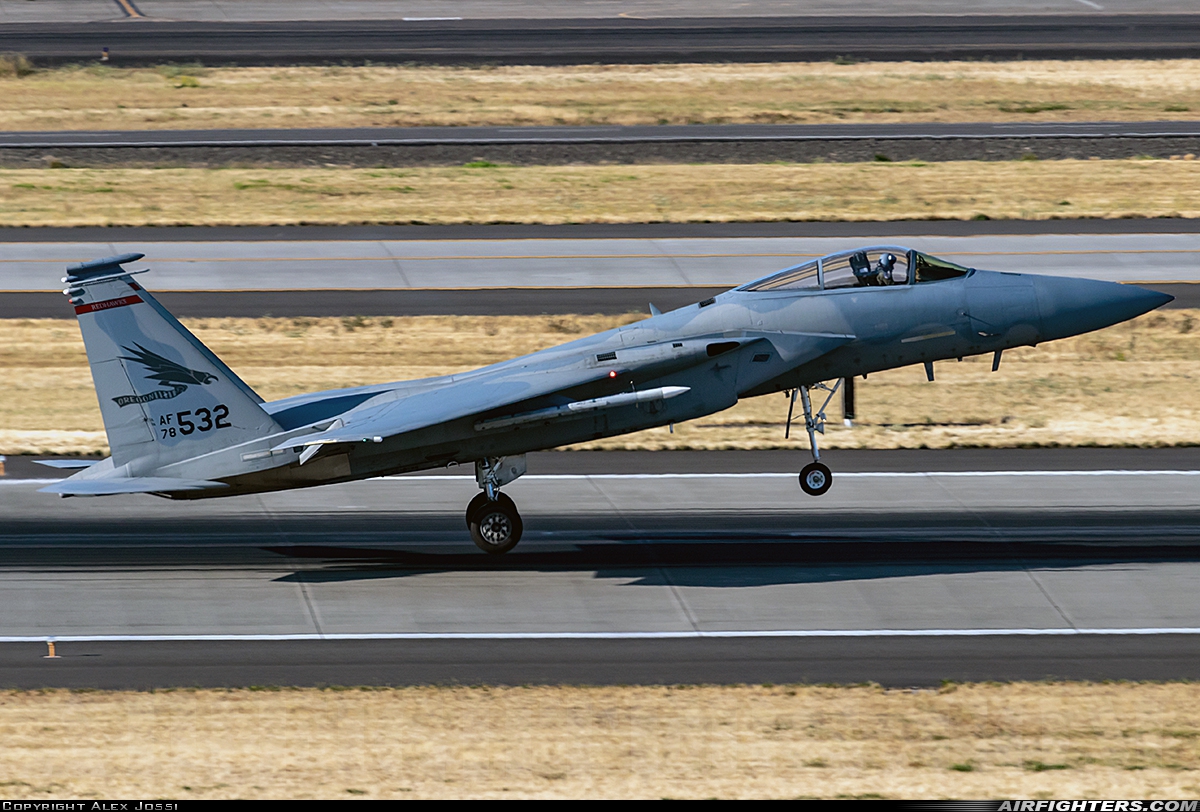 USA - Air Force McDonnell Douglas F-15C Eagle 78-0532 at Portland - Int. (PDX / KPDX), USA