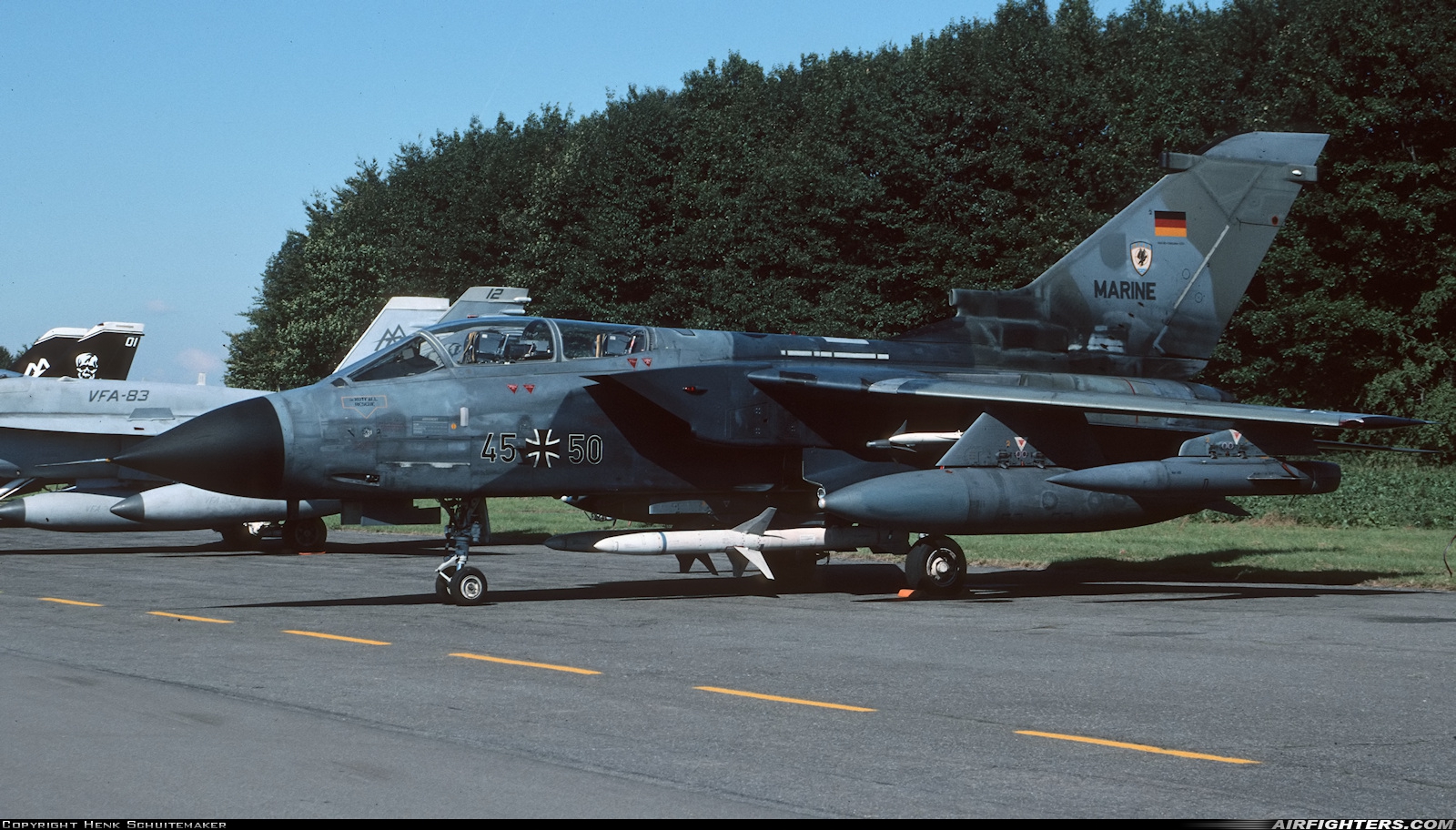 Germany - Navy Panavia Tornado IDS 45+50 at St. Truiden (- Brustem) (EBST), Belgium