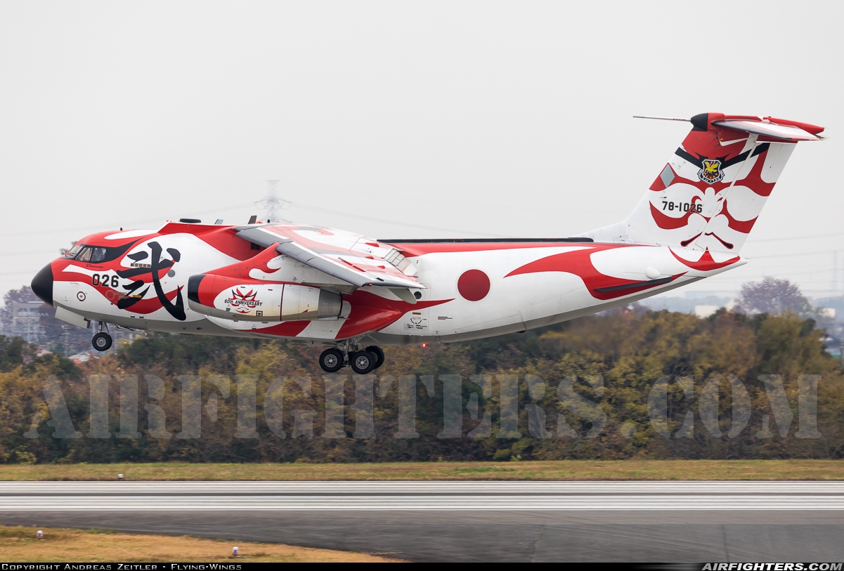 Japan - Air Force Kawasaki C-1 78-1026 at Iruma (RJTJ), Japan
