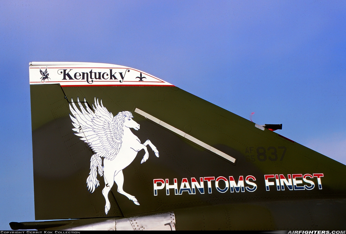 USA - Air Force McDonnell Douglas RF-4C Phantom II 65-0837 at Louisville - Standiford Field Int. (SDF / KSDF), USA