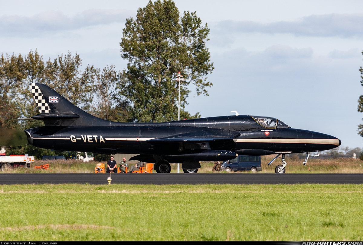 Private - Viper Team Hawker Hunter T7 G-VETA at Leeuwarden (LWR / EHLW), Netherlands