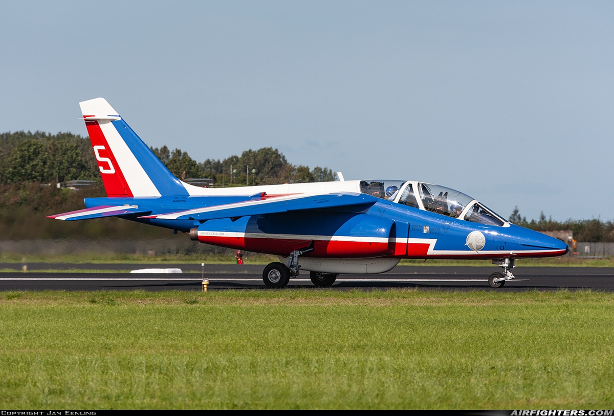 France - Air Force Dassault/Dornier Alpha Jet E E117 at Leeuwarden (LWR / EHLW), Netherlands