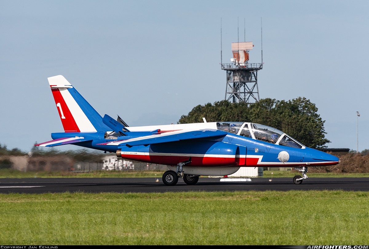 France - Air Force Dassault/Dornier Alpha Jet E E85 at Leeuwarden (LWR / EHLW), Netherlands