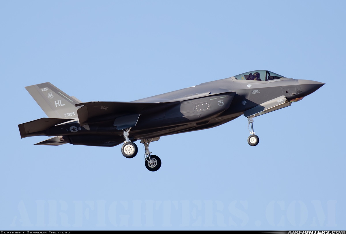 USA - Air Force Lockheed Martin F-35A Lightning II 15-5196 at Fort Worth - NAS JRB / Carswell Field (AFB) (NFW / KFWH), USA