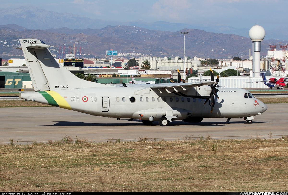 Italy - Guardia di Finanza ATR ATR-42-400MP Surveyor MM62230 at Malaga (AGP / LEMG), Spain