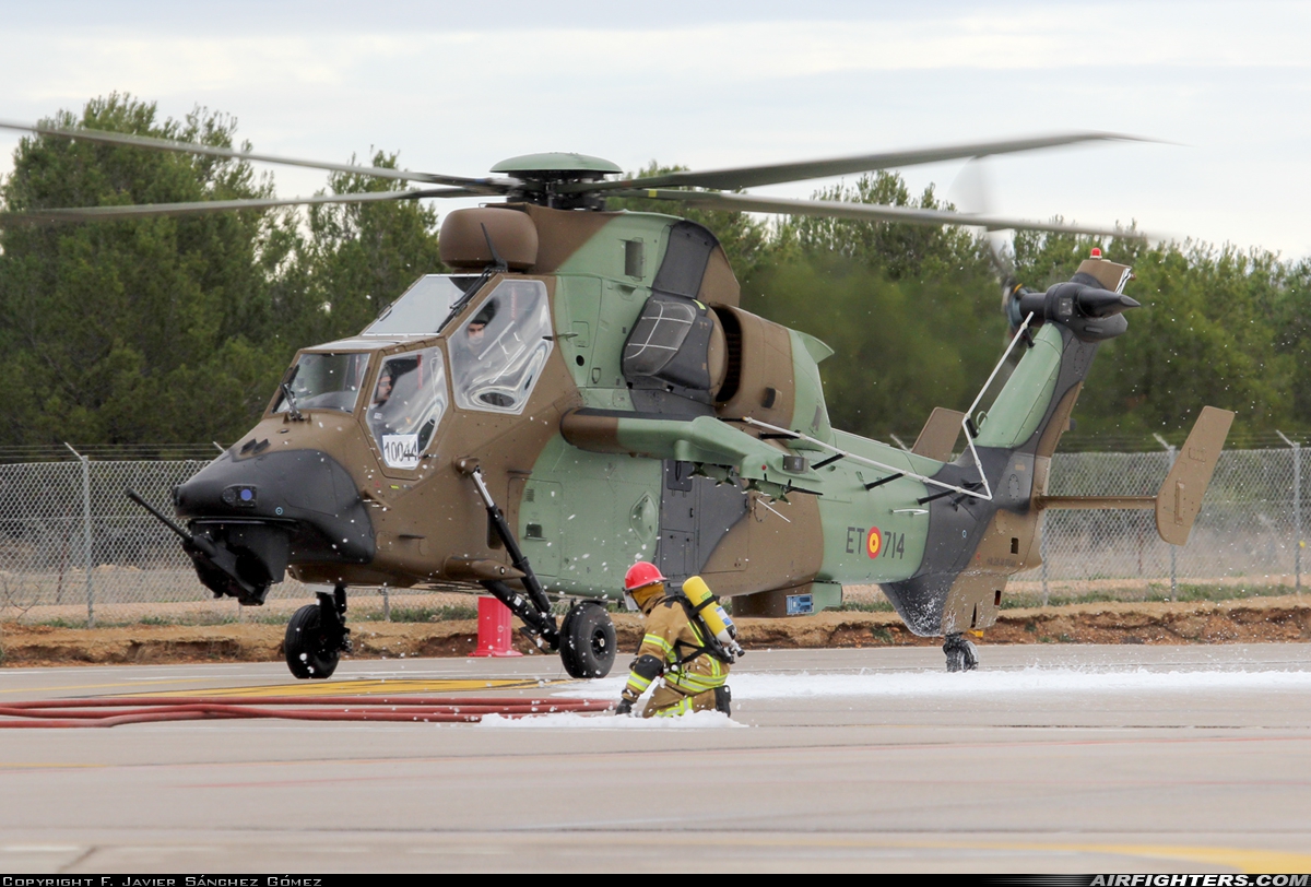 Spain - Army Eurocopter EC-665 Tiger HAD HA.28-14-10044 at Albacete (- Los Llanos) (LEAB), Spain