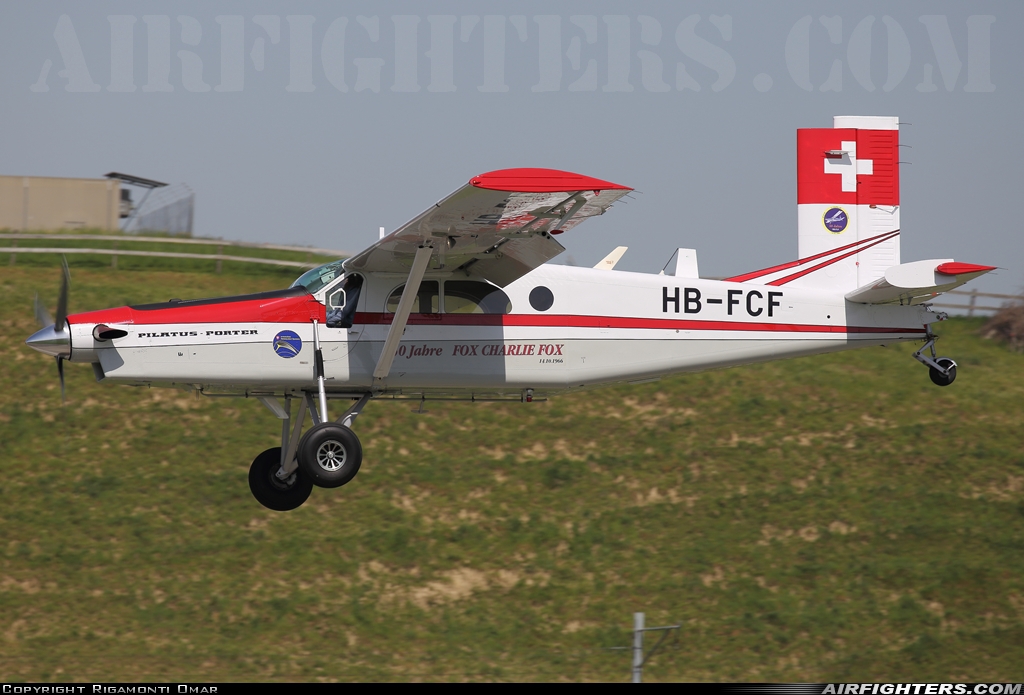 Switzerland - Armasuisse Pilatus PC-6/B2-H2 Turbo Porter HB-FCF at Emmen (EML / LSME), Switzerland