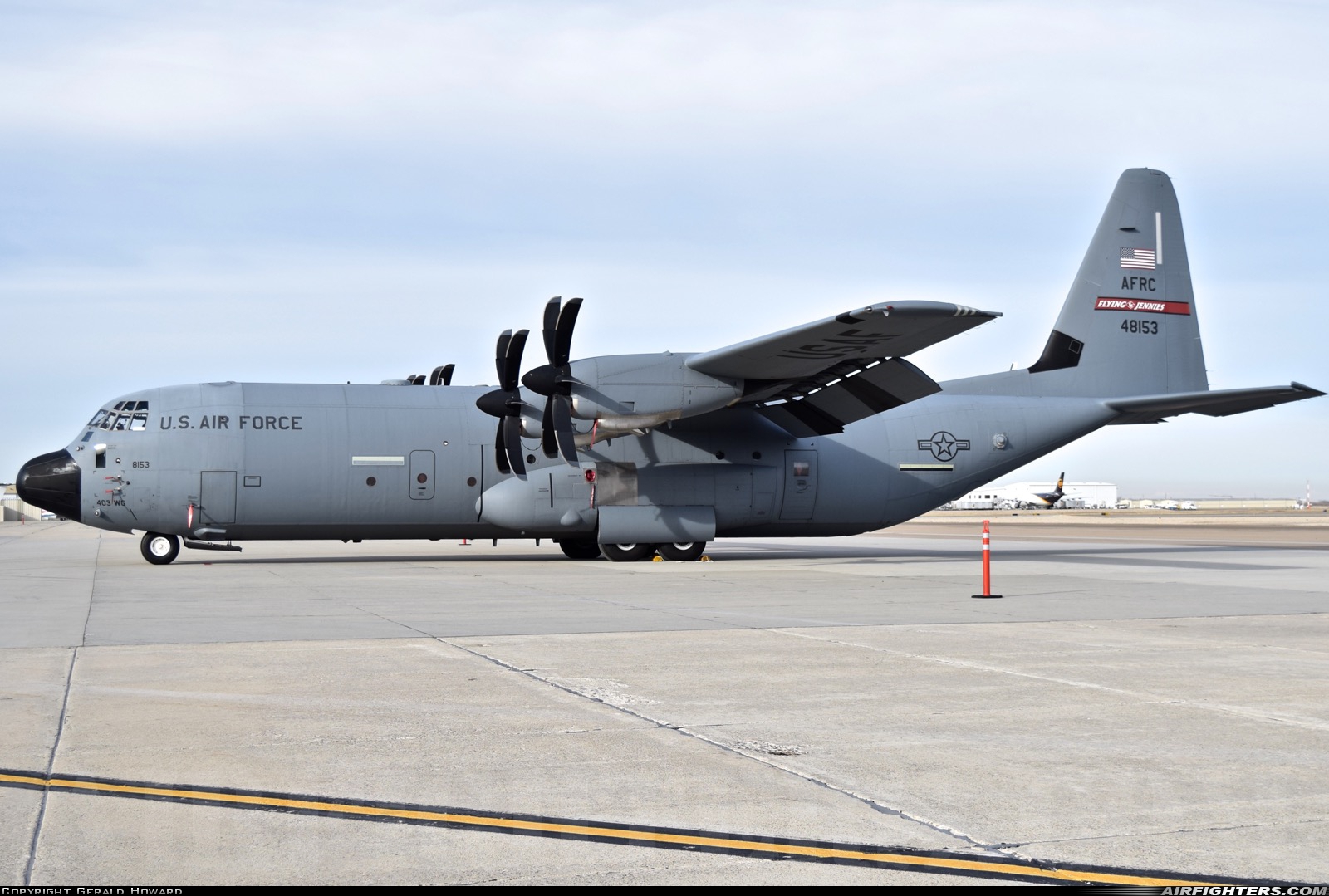 USA - Air Force Lockheed Martin C-130J-30 Hercules (L-382) 04-8153 at Boise - Air Terminal / Gowen Field (Municipal) (BOI / KBOI), USA