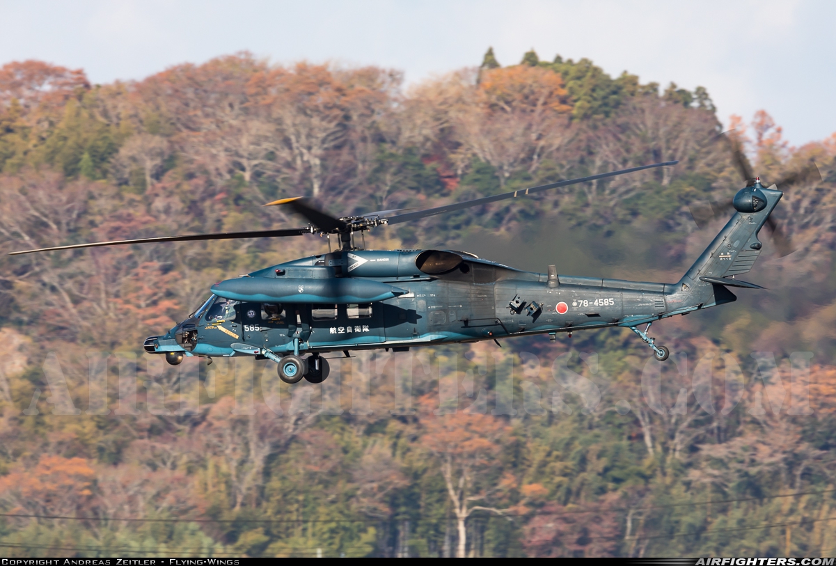 Japan - Air Force Sikorsky UH-60J Black Hawk (S-70A-12) 78-4585 at Matsushima (RJST), Japan