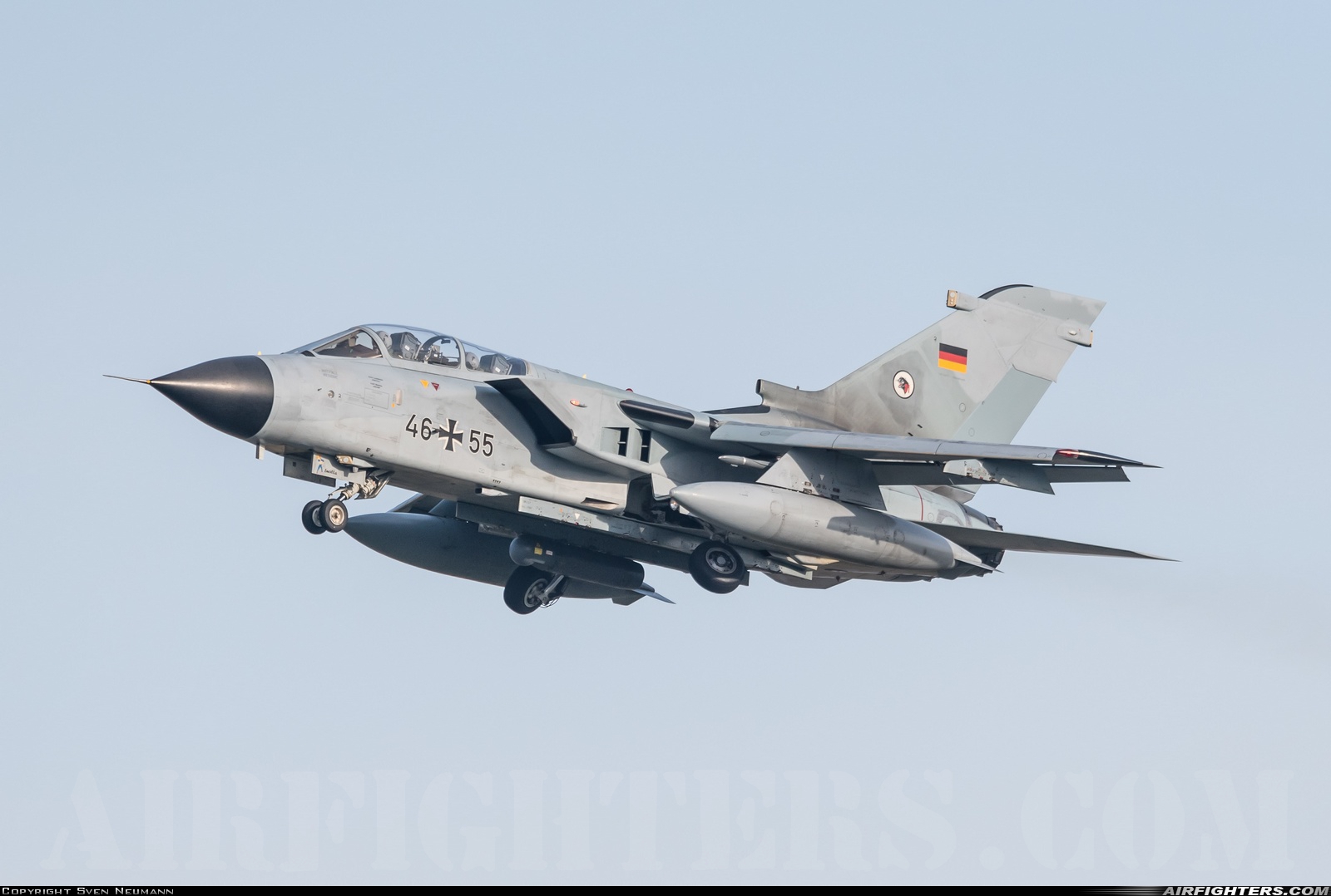 Germany - Air Force Panavia Tornado ECR 46+55 at Wittmundhafen (Wittmund) (ETNT), Germany