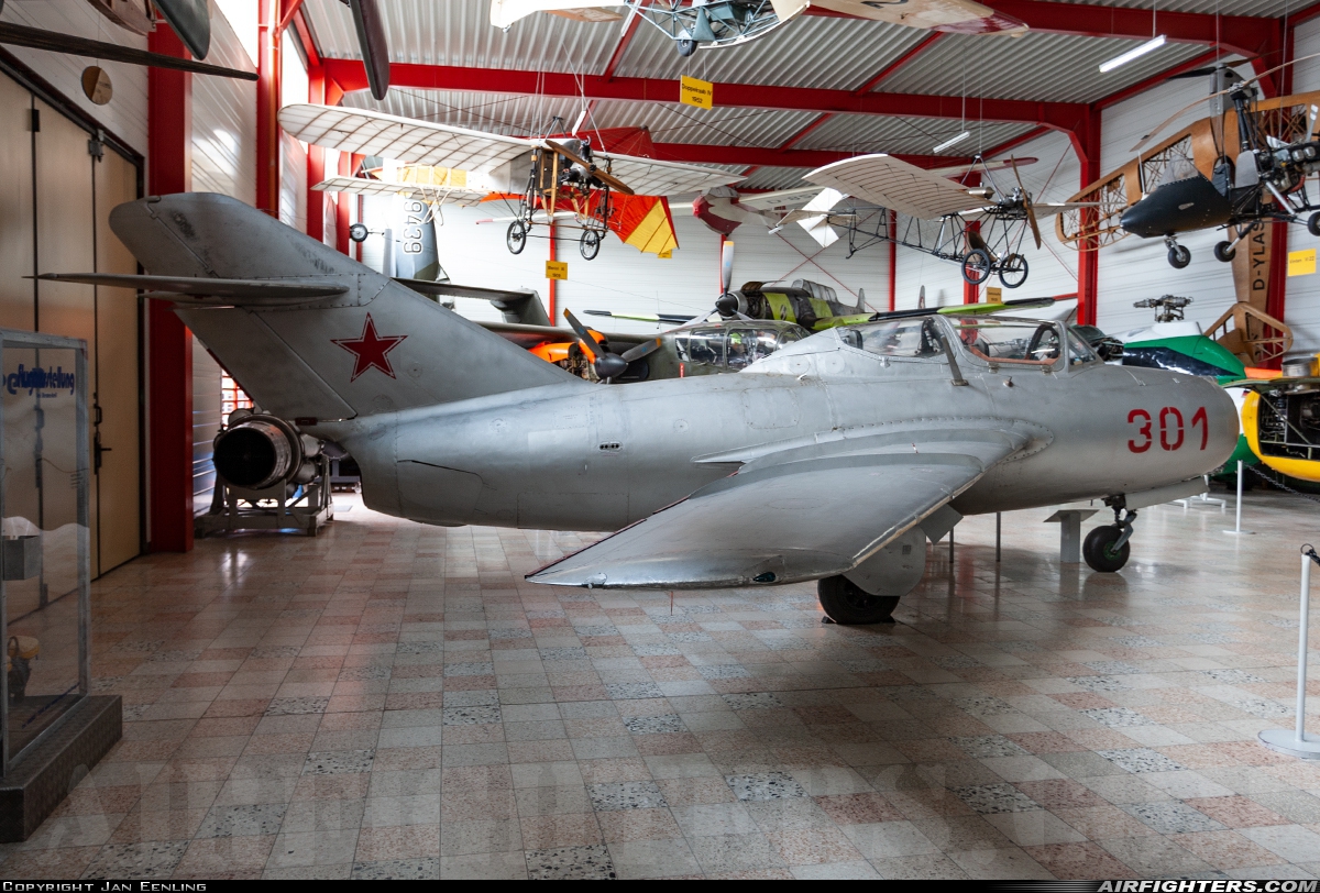 Russia - Air Force Mikoyan-Gurevich MiG-15UTI 301 RED at Off-Airport - Hermeskeil, Germany
