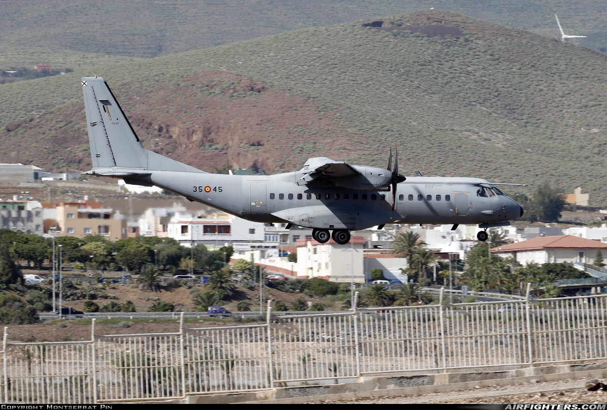 Spain - Air Force CASA C-295M T.21-07 at Gran Canaria (- Las Palmas / Gando) (LPA / GCLP), Spain