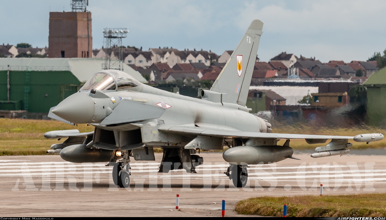 UK - Air Force Eurofighter Typhoon FGR4 ZK316 at Lossiemouth (LMO / EGQS), UK