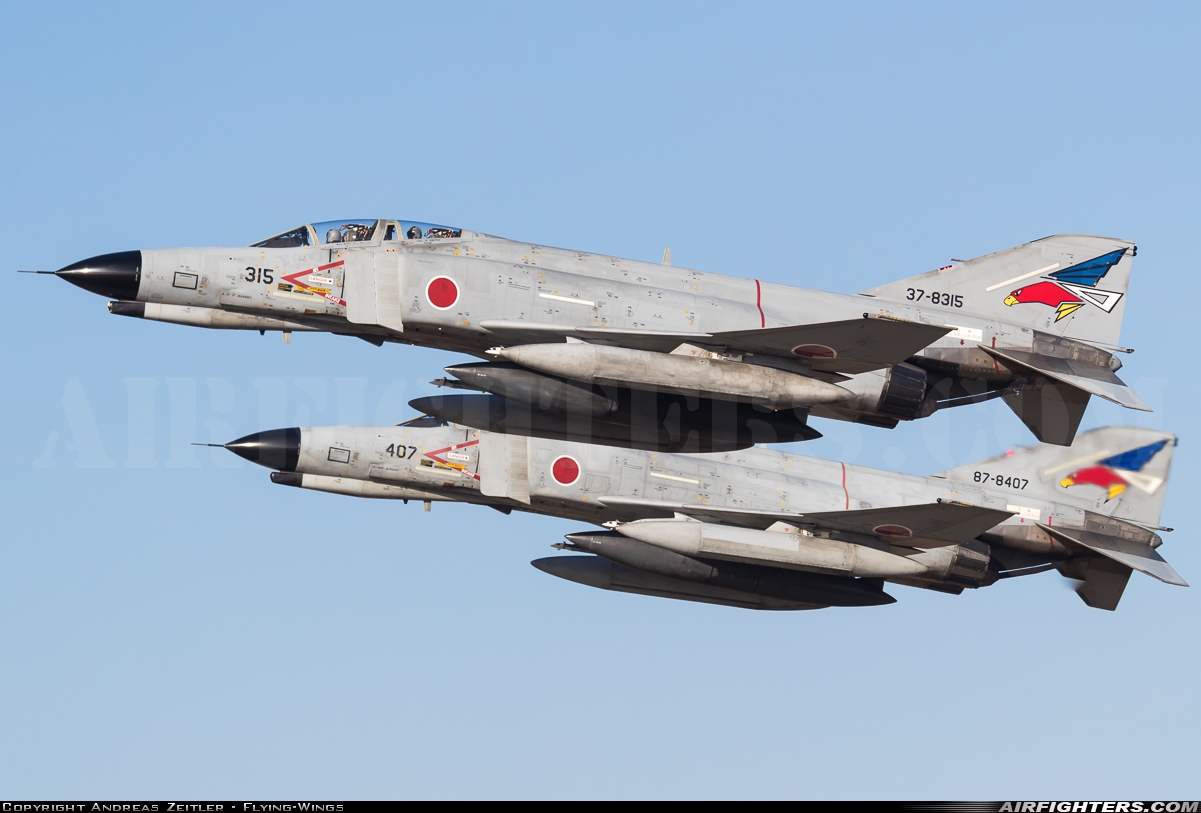 Japan - Air Force McDonnell Douglas F-4EJ-KAI Phantom II 37-8315 at Hyakuri (RJAH), Japan