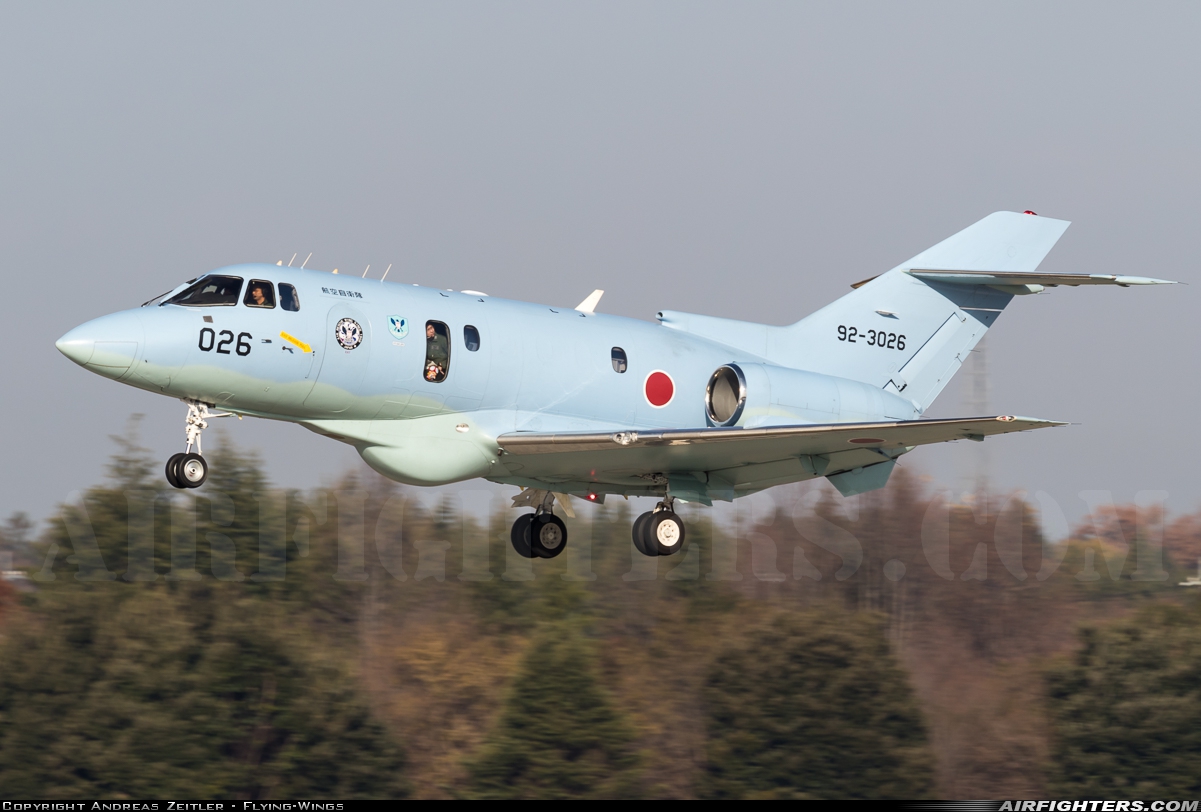 Japan - Air Force Hawker Siddeley U-125A (HS-125-800) 92-3026 at Hyakuri (RJAH), Japan