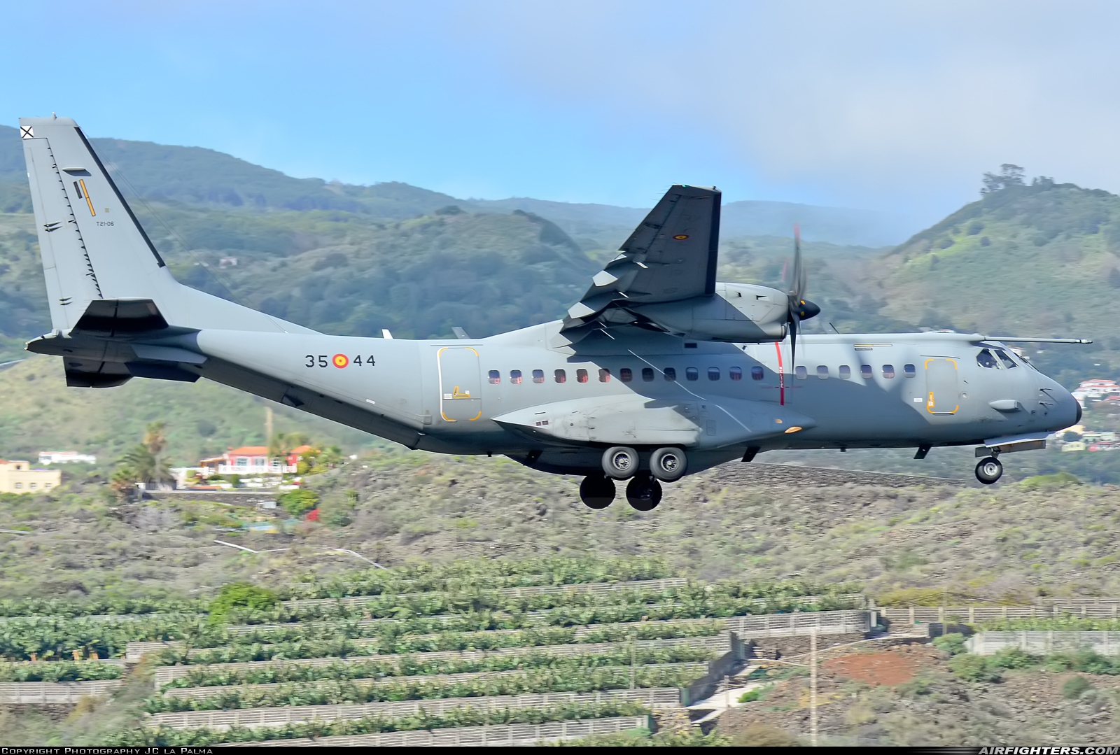 Spain - Air Force CASA C-295M T.21-06 at La Palma (Santa Cruz de la Palma) (SPC / GCLA), Spain