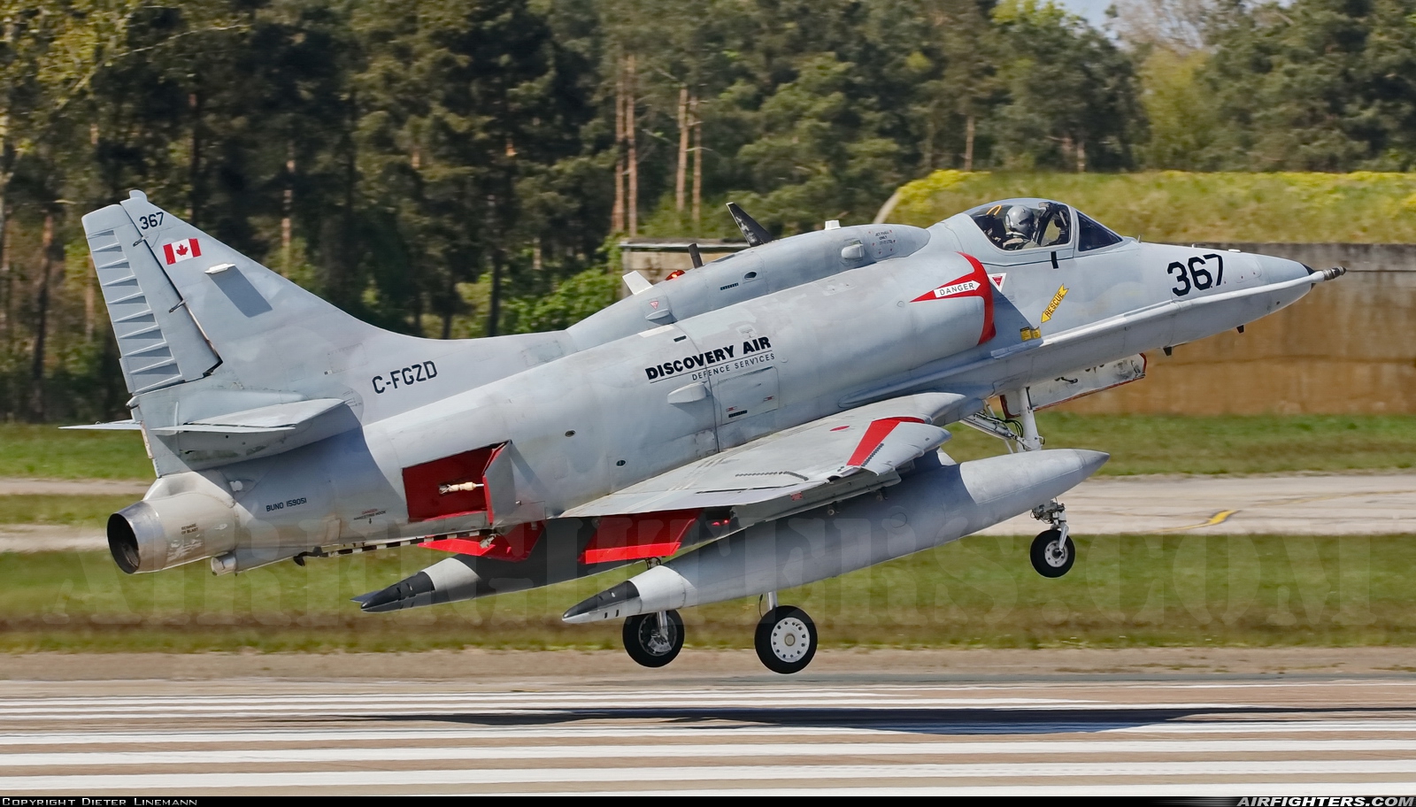 Company Owned - Discovery Air Defence Services Douglas A-4N Skyhawk C-FGZD at Wittmundhafen (Wittmund) (ETNT), Germany