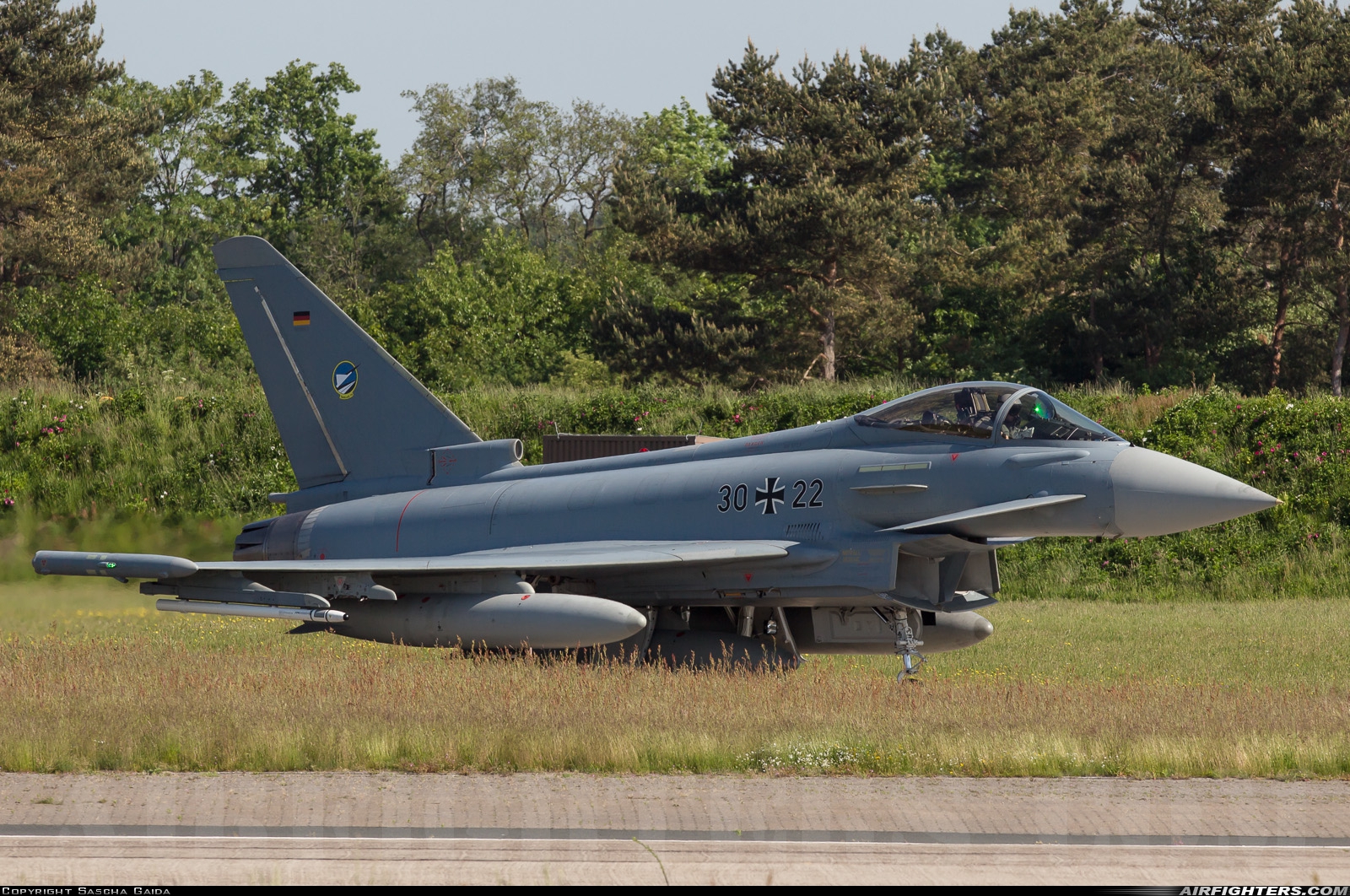 Germany - Air Force Eurofighter EF-2000 Typhoon S 30+22 at Wittmundhafen (Wittmund) (ETNT), Germany