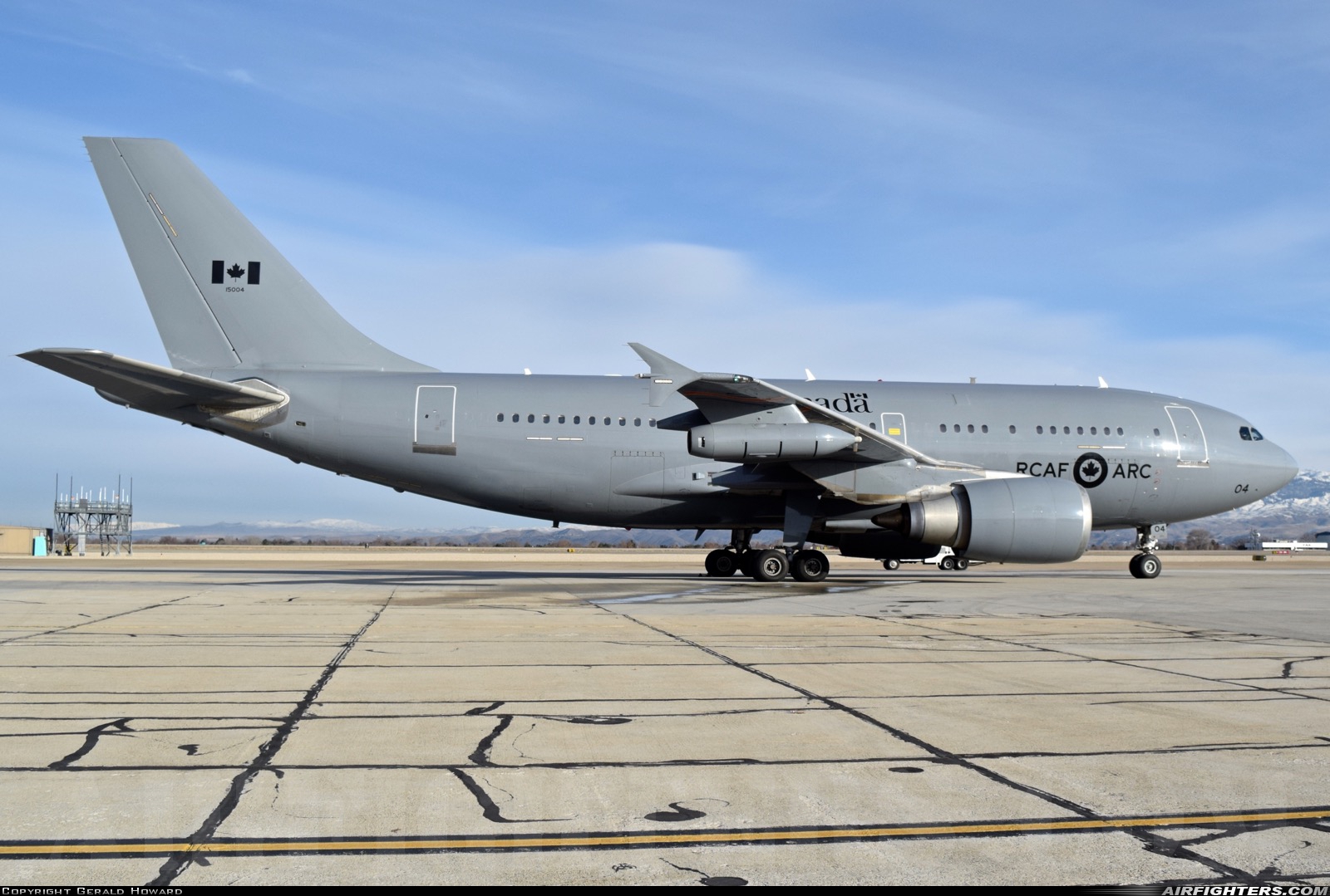Canada - Air Force Airbus CC-150 Polaris (A310-304(F)) 15004 at Boise - Air Terminal / Gowen Field (Municipal) (BOI / KBOI), USA