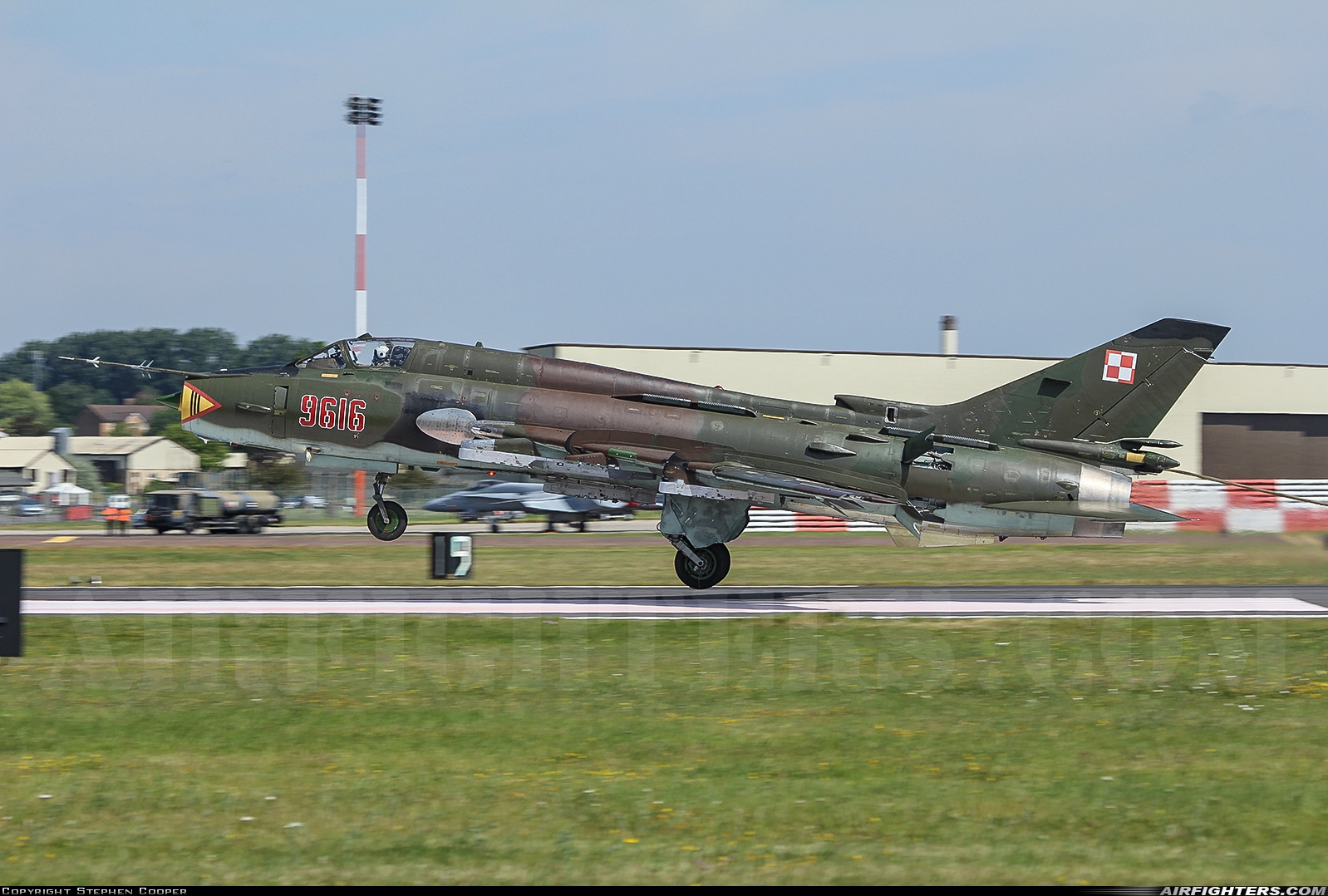 Poland - Air Force Sukhoi Su-22M4 Fitter-K 9616 at Fairford (FFD / EGVA), UK