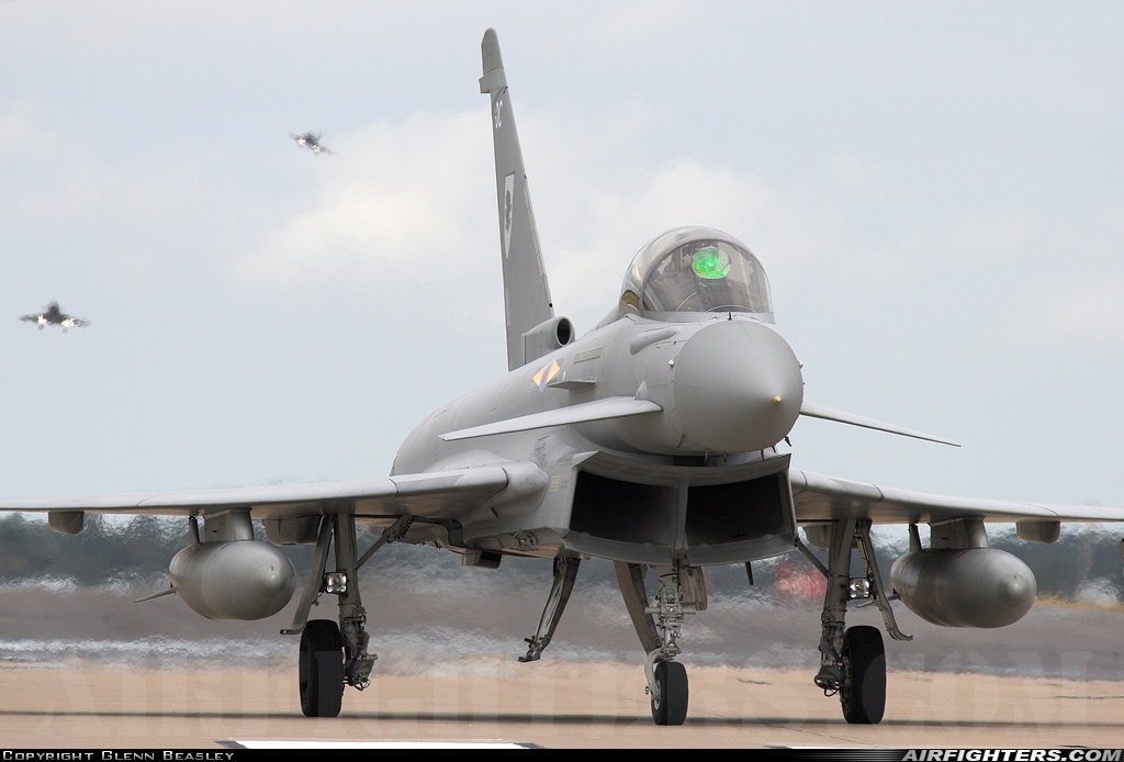 UK - Air Force Eurofighter Typhoon F2 ZJ919 at Coningsby (EGXC), UK