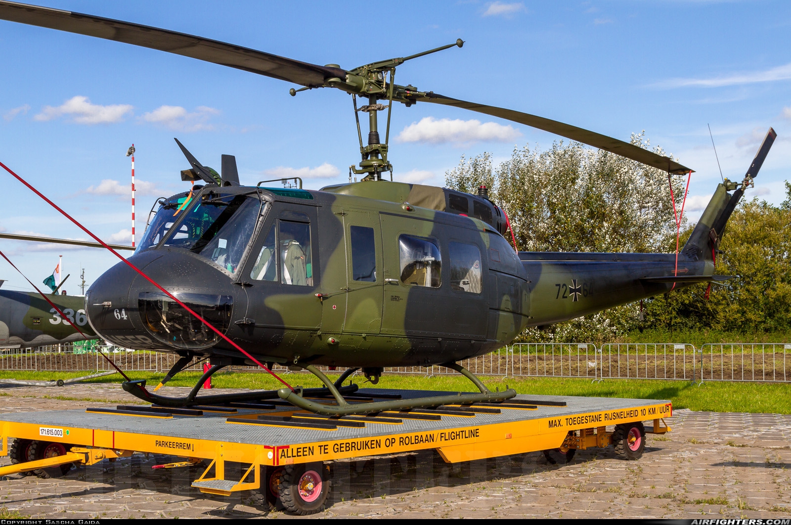 Germany - Army Bell UH-1D Iroquois (205) 72+64 at Leeuwarden (LWR / EHLW), Netherlands