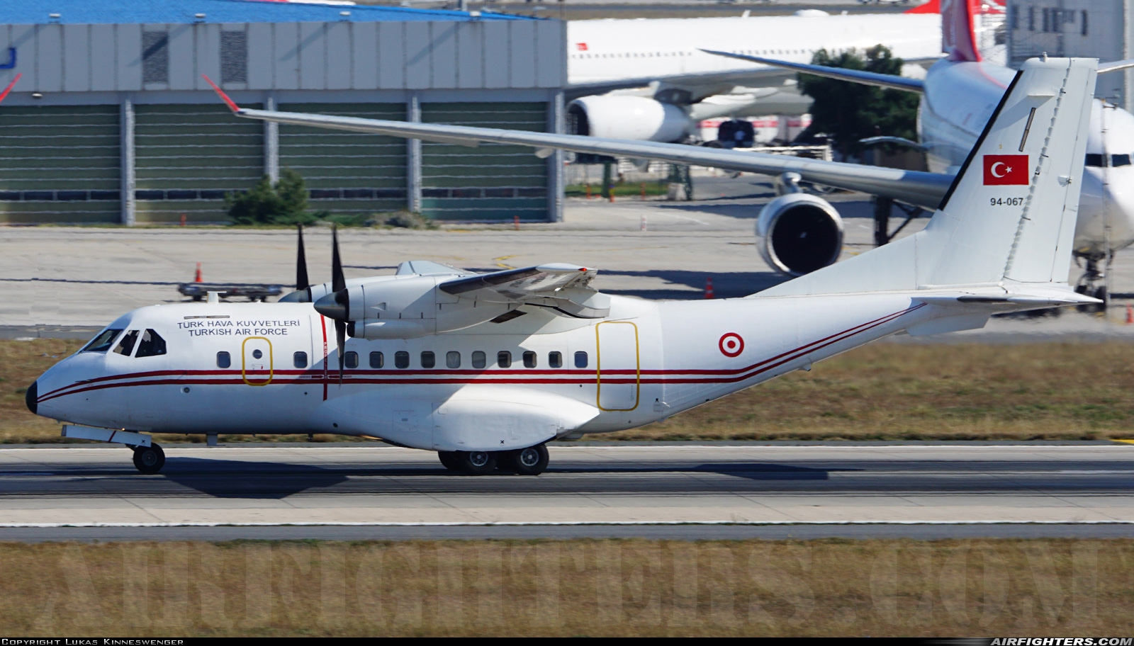 Türkiye - Air Force CASA CN235M-100 94-067 at Istanbul - Ataturk (Yesilkoy) (IST / LTBA), Türkiye