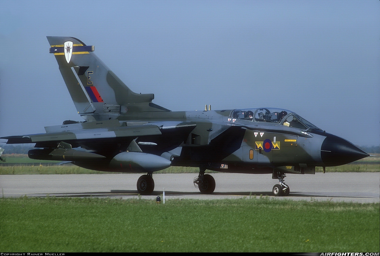 UK - Air Force Panavia Tornado GR1A ZG711 at Bremgarten (EDTG), Germany