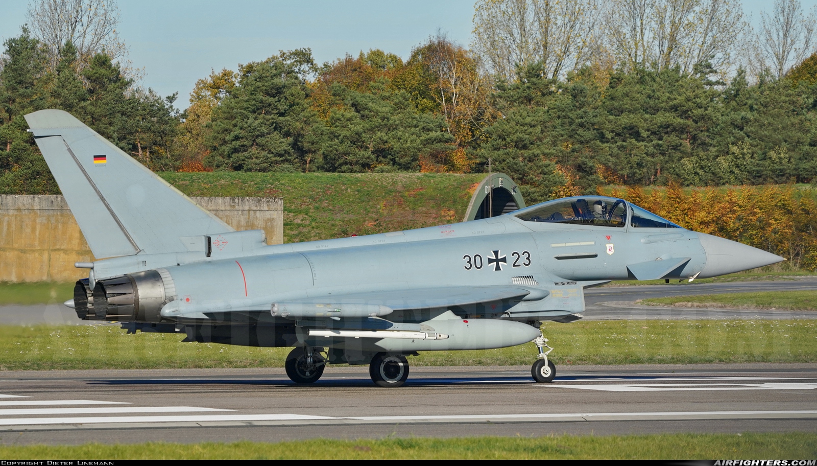 Germany - Air Force Eurofighter EF-2000 Typhoon S 30+23 at Wittmundhafen (Wittmund) (ETNT), Germany