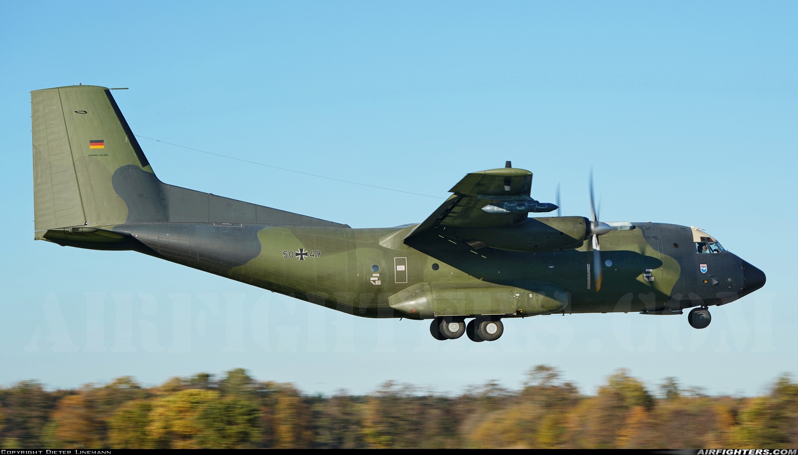 Germany - Air Force Transport Allianz C-160D 50+49 at Wittmundhafen (Wittmund) (ETNT), Germany